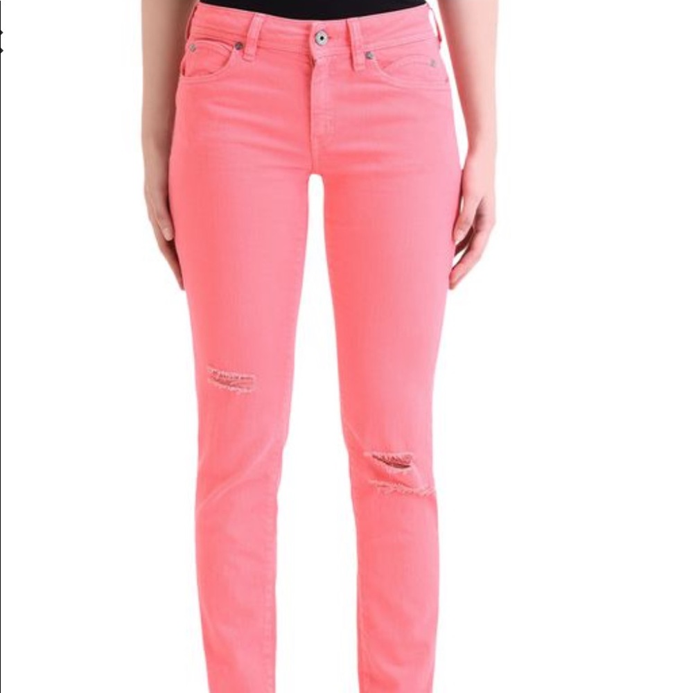 Roberto Cavalli Pink Slim Women's Jeans - Picture 3 of 16